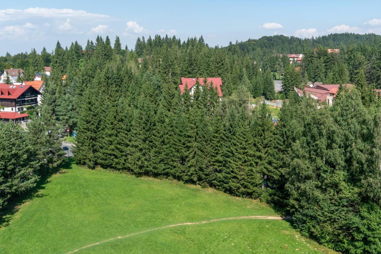 Apartament Executive Vedere Munte Alpin Resort โปยานาบราซอฟ ภายนอก รูปภาพ