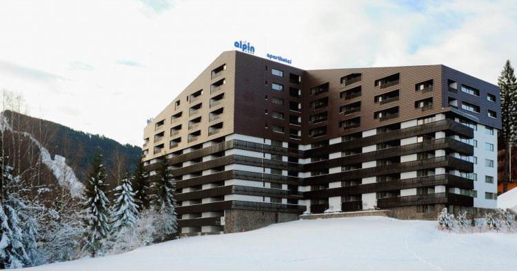 Apartament Executive Vedere Munte Alpin Resort โปยานาบราซอฟ ภายนอก รูปภาพ